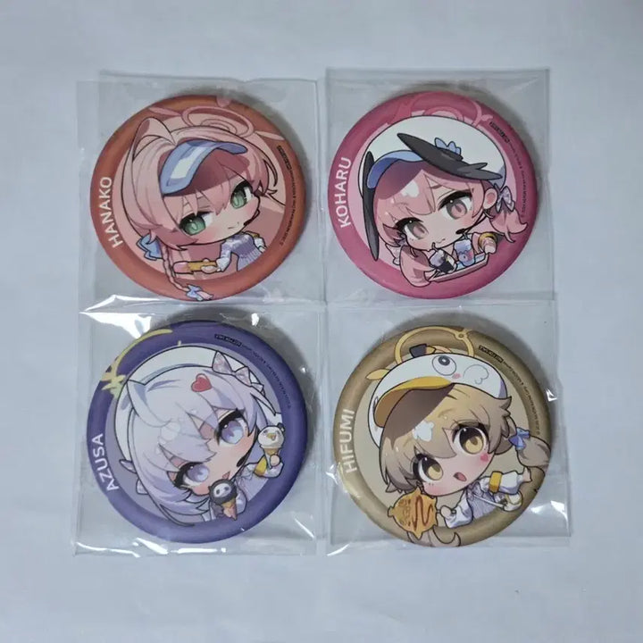 [BUNJANG] Blue Archive AGF 2025 Hakusan Booth Supplementary Lesson Club Special Can Badge Set / 블루아카이브 AGF2025 학산 콜라보  보충수업부 특전 캔뱃지