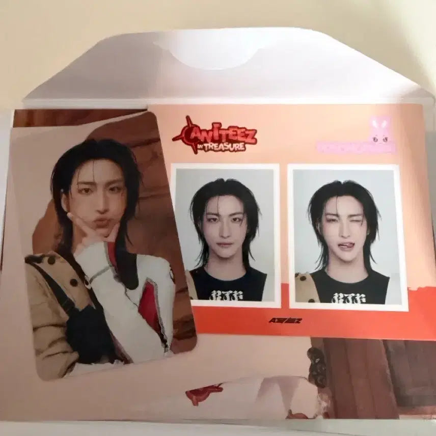 [BUNJANG] ATEEZ Seonghwa Photopackage Photocard Set / 애니티즈 트레저 성화 포토패키지 양도 (포카포함)