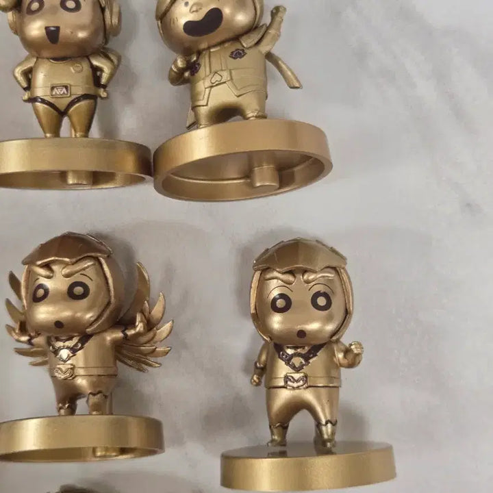 [BUNJANG] Crayon Shin-chan Power Rangers Hidden Figure Set (9 Types) / 짱구 파워레인저 히든 피규어 9종 세트