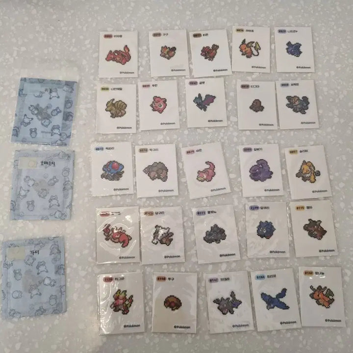 [BUNJANG] Pokemon Pixel Seal Trading / 포켓몬 픽셀씰 판매