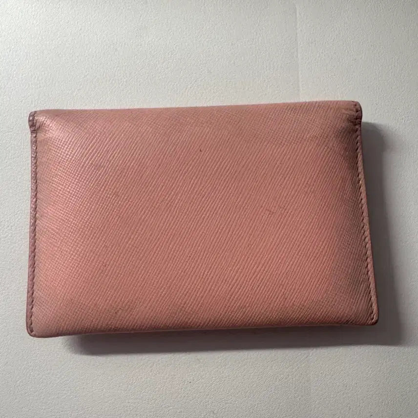 [BUNJANG] Prada Wallet and Cardholder Set Pink / 프라다 지갑+카드지갑 세트 핑크