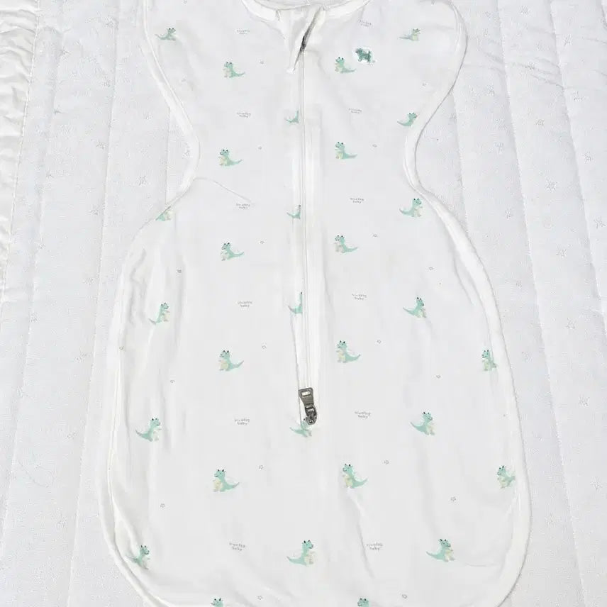 [BUNJANG] Blue Dog Dinosaur Swaddle UP, Size S / 블루독 용 스와들업 S 사이즈 (상태 좋음)