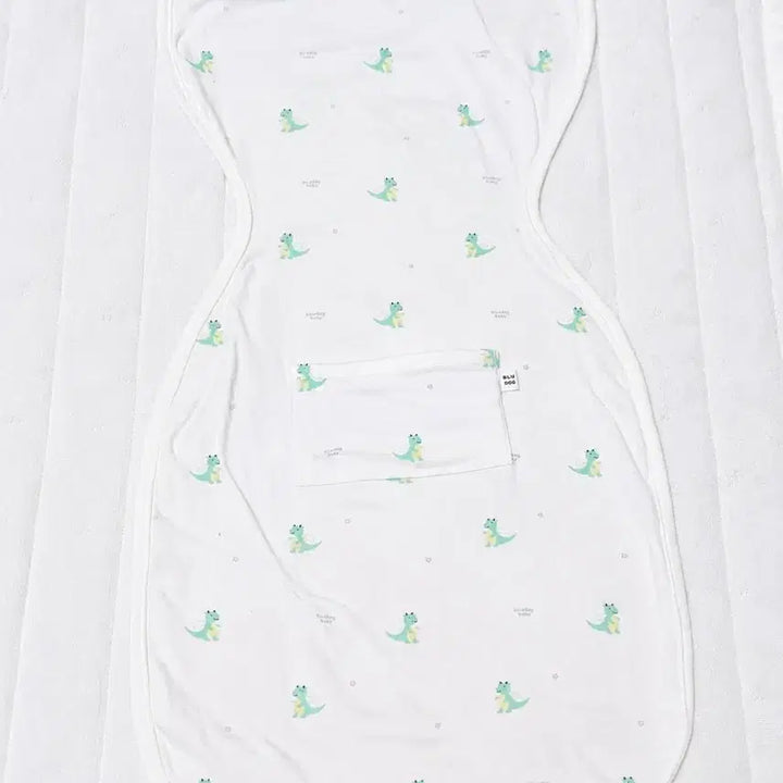[BUNJANG] Blue Dog Dinosaur Swaddle UP, Size S / 블루독 용 스와들업 S 사이즈 (상태 좋음)