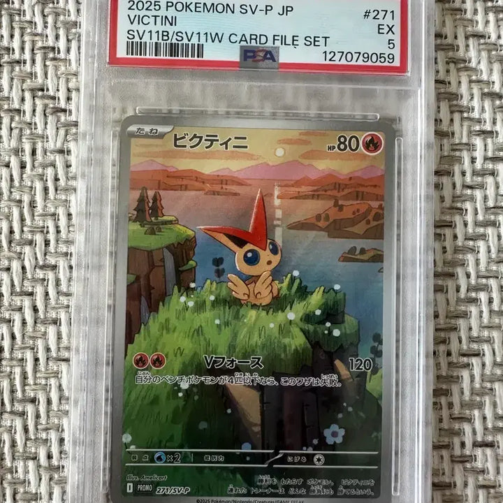 [BUNJANG] Pokemon Card Victini Promo PSA 5 Graded / 포켓몬 카드 비크티니 프로모   PSA 5