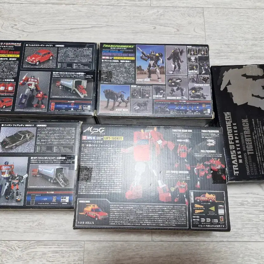 [BUNJANG] Masterpiece MP Bumblebee, Sideswipe, Cliffjumper, Cheetor Set / 트랜스포머 마스터피스 MP 범블비 사이드스와이프 클리프점퍼 치토