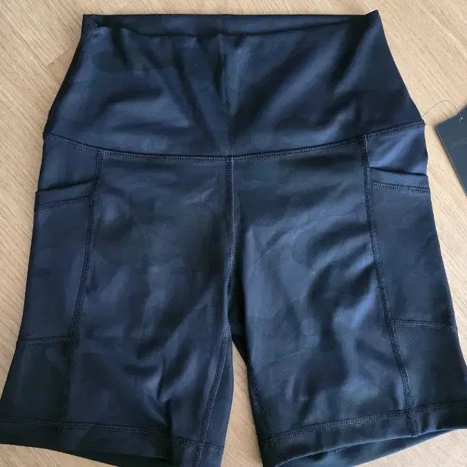 [BUNJANG] 90 Degrees Biker Shorts M Black Camouflage / 90디그리 바이커쇼츠 M