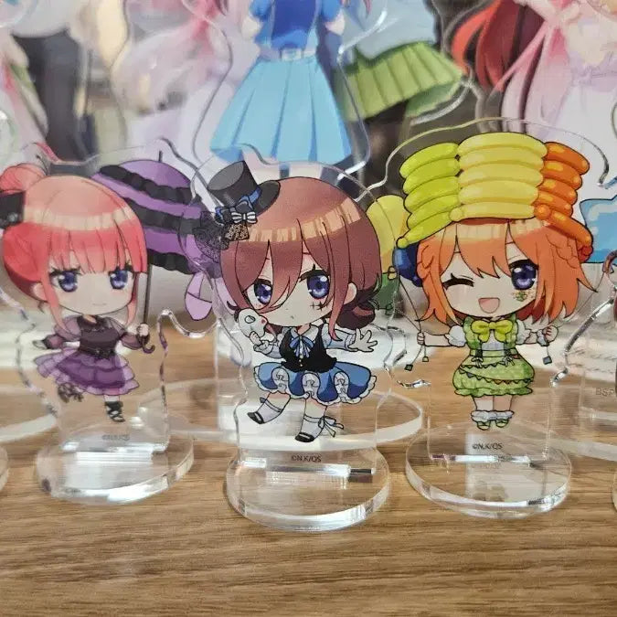 [BUNJANG] The Quintessential Quintuplets Circus SD Acrylic Stand Bundle Set / 5등분의 신부 서커스 sd 아크릴 스탠드 일괄