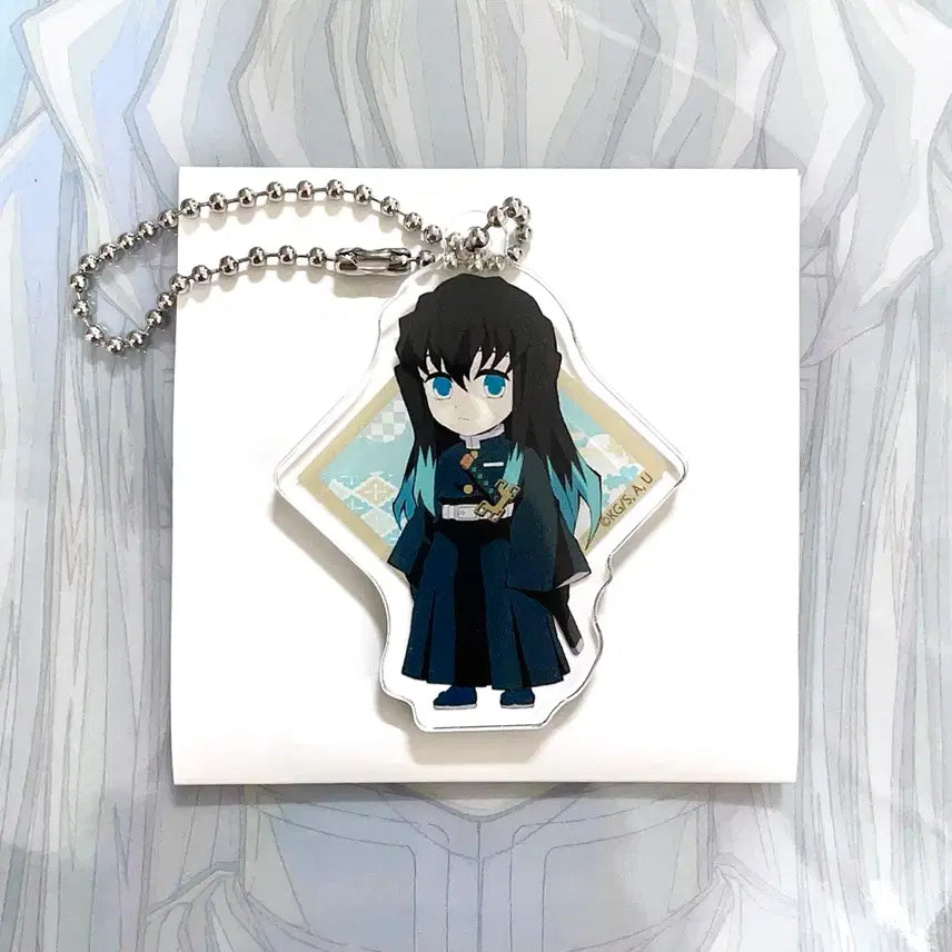 [BUNJANG] Demon Slayer Muichiro Tokito Keychain / 귀멸의칼날 무이치로 키링
