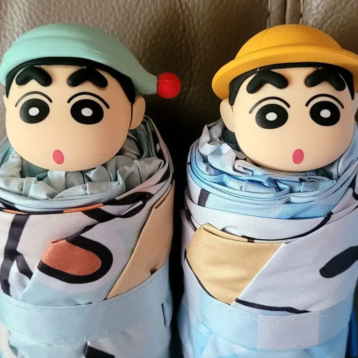 [BUNJANG] Sanrio Official Crayon Shin-chan Umbrella/Parasol / 산리오 정품 짱구 우산/양산입니다(미개봉새상품)