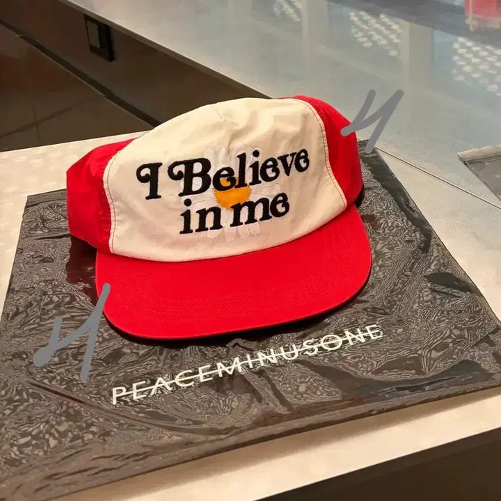 [BUNJANG] PEACEMINUSONE 5 Panel Ball Cap Red / 피마원 베르디 모자 피스마이너스원 5 패널 볼캡 레드 지디 지드래곤