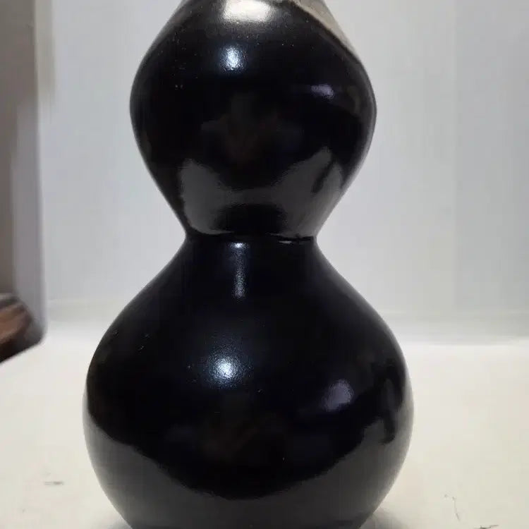 [BUNJANG] Song Dynasty Black Glazed Rare Gourd Vase / 송대 흑유 희귀 호리병 높이24cm 무게828g 할인중 무료배송