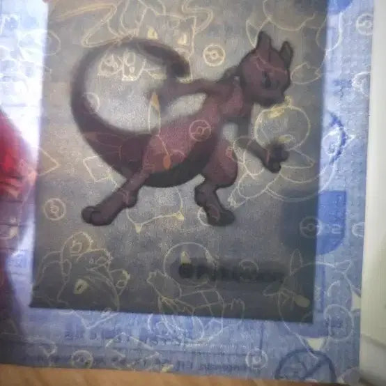 [BUNJANG] Pokemon Mewtwo Sticker Unsealed / 포켓몬 뮤츠 띠부씰 미개봉