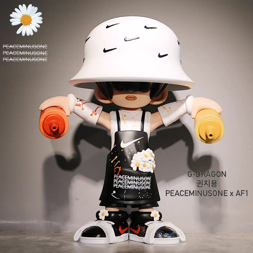 [BUNJANG] G-Dragon (GD) Q Ver. PEACEMINUSONE Daisy AF1 Figure / 지디 지드래곤 권지용 Q 버전 AF1 데이지 피마원 고퀄리티 피규어