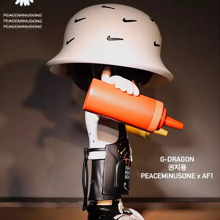 [BUNJANG] G-Dragon (GD) Q Ver. PEACEMINUSONE Daisy AF1 Figure / 지디 지드래곤 권지용 Q 버전 AF1 데이지 피마원 고퀄리티 피규어