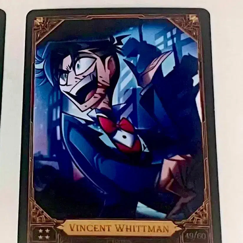 [BUNJANG] Hasbean Hotel Vincent Whitman 1st Edition Non-Foil Trading Card / (해즈빈호텔 빈센트 휘트먼 1st 논포일 양도)