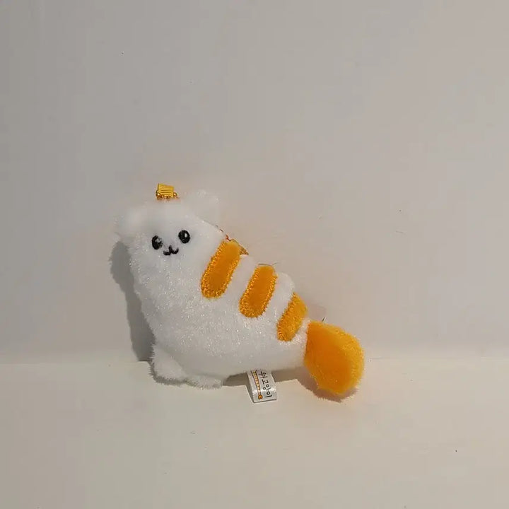 [BUNJANG] Shrimp Cat Cocktail Shrimp Cat Plush Keychain / [새상품] 새우가 고양이 칵테일새우냥 인형 키링