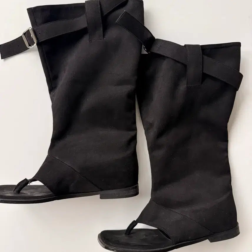[BUNJANG] 2 Way Slouchy Flip-Flop Boots - Size 240 / (240)기호 2 WAY SLOUCHY 플립플랍 부츠