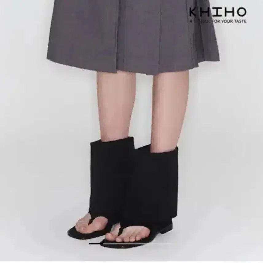 [BUNJANG] 2 Way Slouchy Flip-Flop Boots - Size 240 / (240)기호 2 WAY SLOUCHY 플립플랍 부츠