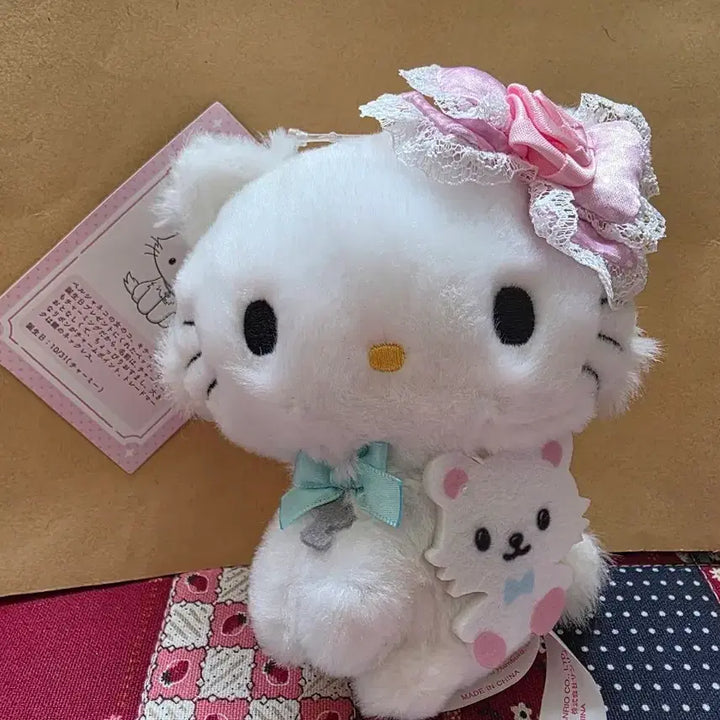 [BUNJANG] Sanrio Hello Kitty Mascot Doll Holder Keychain / 챠미키티 마스코트 인형 홀더 키링 산리오 키티
