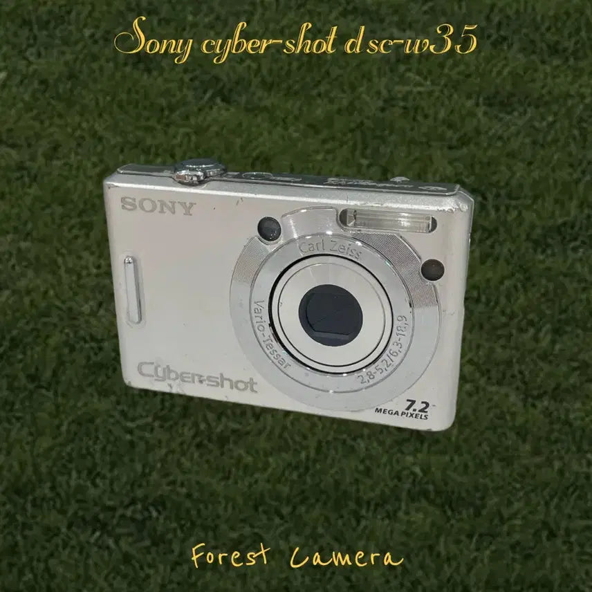 [BUNJANG] Sony Cyber-shot DSC-W35 Silver Digital Camera / 소니 사이버샷 DSC-W35 실버 디카 디지털카메라 빈티지디카