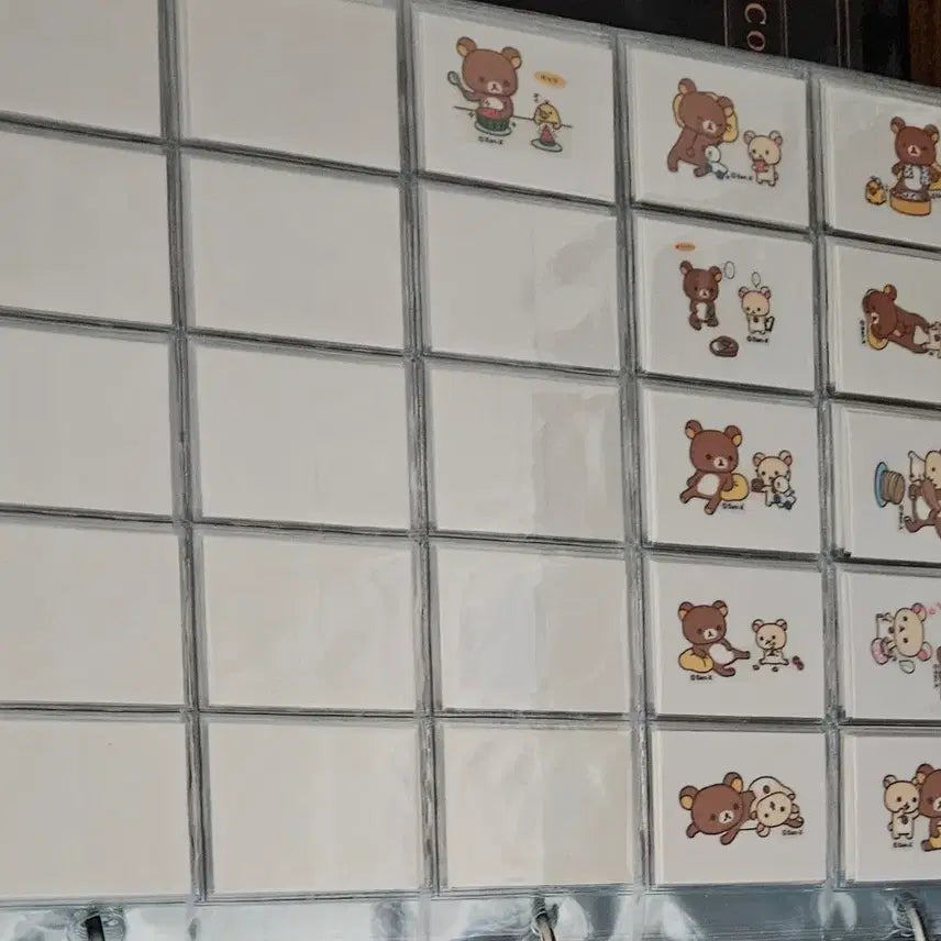 [BUNJANG] Rilakkuma Sticker Set / 리라쿠마 띠부 띠부씰 띠부띠부씰
