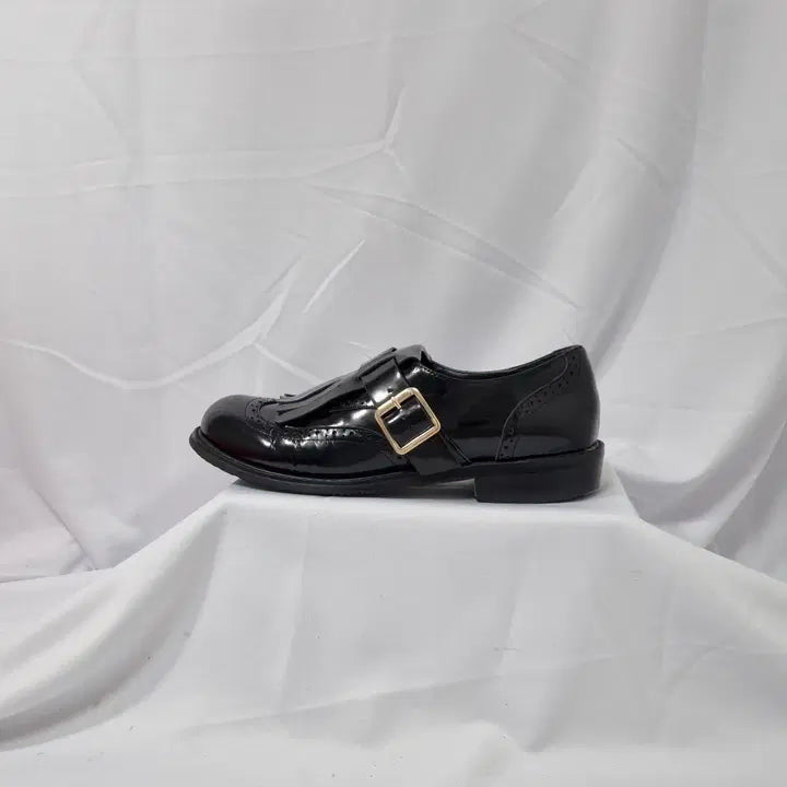 [BUNJANG] SUECOMMA BONNIE Tidy Kiltie Monk Strap Loafers / 두하빈티지 380/245 슈콤마보니 타이디 킬티 몽크스트랩 로퍼