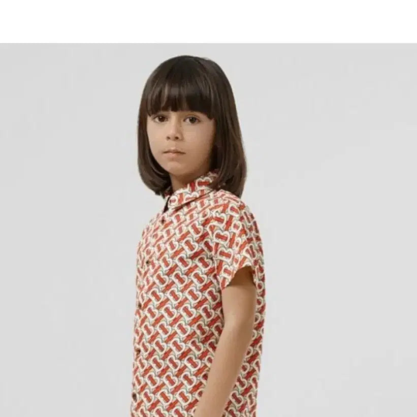 [BUNJANG] Burberry Kids New Label Set - Shirt and Shorts (2Y) / 뉴라벨.정품.2벌일괄) 2y 버버리 키즈 세트 버버리키즈 남방 반바지