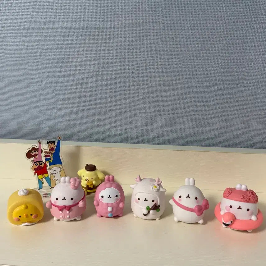 [BUNJANG] Molang Random Figures Bundle Set / 몰랑이 랜덤 피규어 일괄