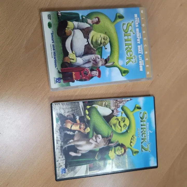 [BUNJANG] Shrek 1 &amp; 2 DVD Set / 슈렉 1, 2 DVD