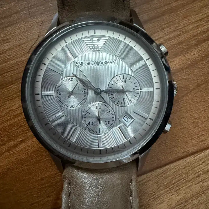 [BUNJANG] Emporio Armani AR-2471 Leather Strap Men&