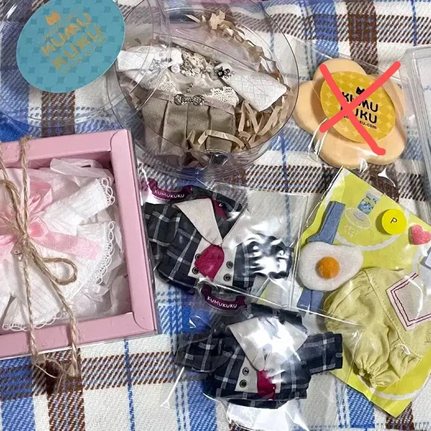 [BUNJANG] Kumukuku Kokorian Size Compatible Pet Clothes Bundle Set / 쿠무쿠쿠 코코리앙 사이즈 호환 축생 의상 일괄