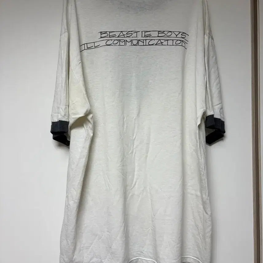 [SOLD OUT] [XL] 빈티지 90s beastie boys 비스티 보이즈 링거 티셔츠