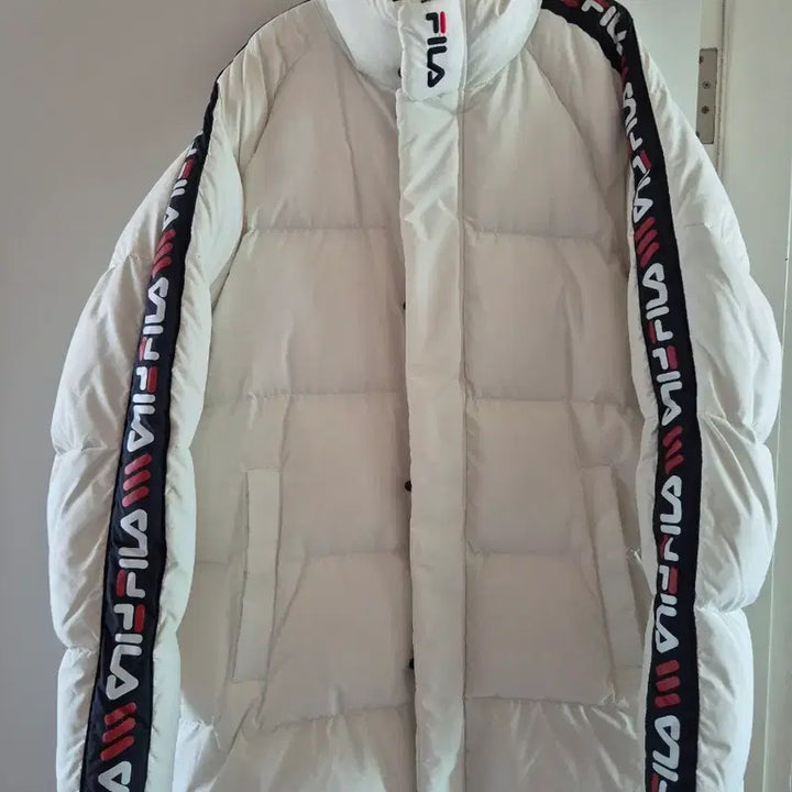 [BUNJANG] Fila White Down Padded Jacket / 휠라 패딩 흰색