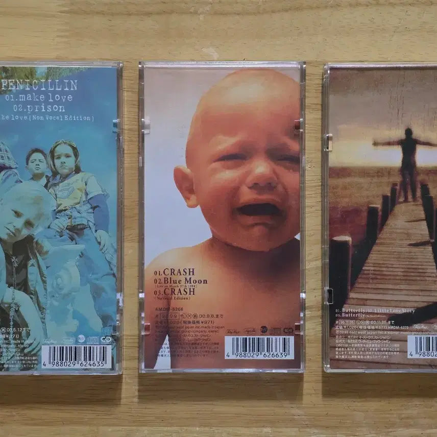 [BUNJANG] PENICILLIN 8cm Single CD 3-Disc Set / CD 음반 PENICILLIN 페니실린 8cm 싱글 3장