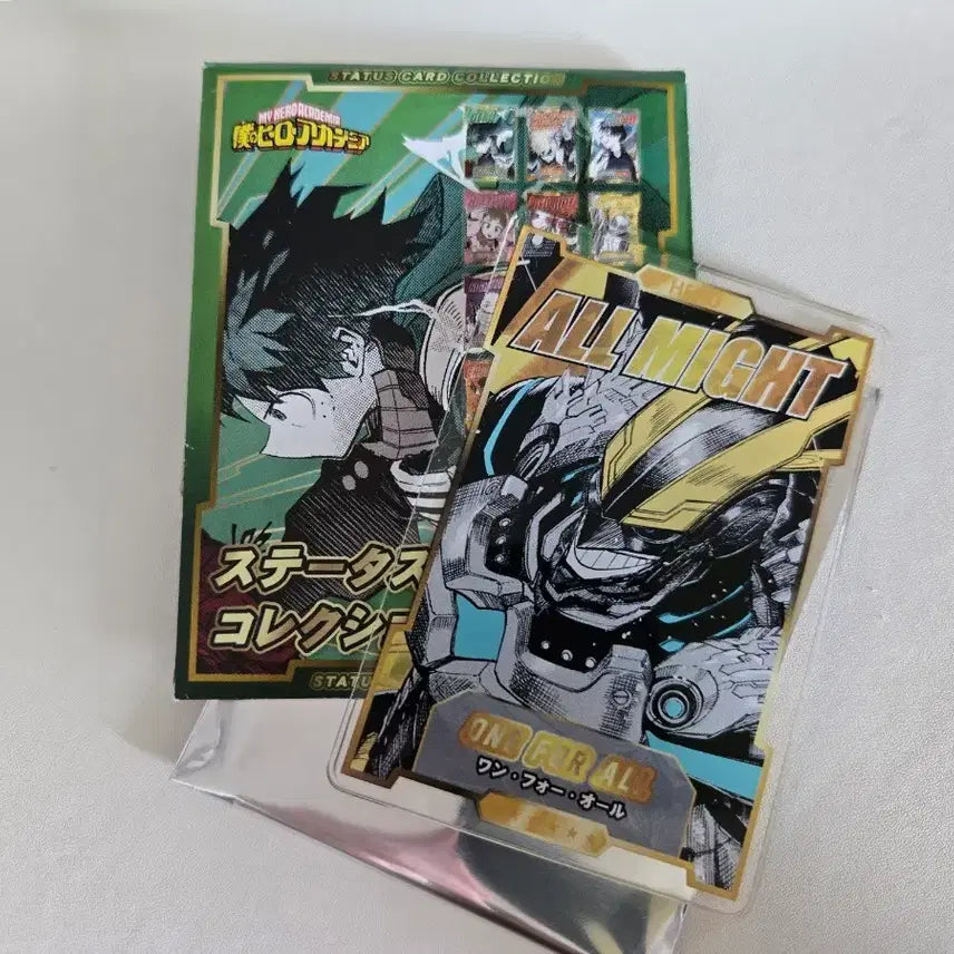 [BUNJANG] My Hero Academia All Might Status Card / 히로아카 스테이터스 올마이트