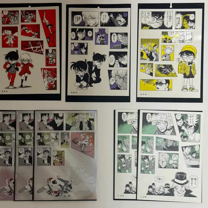 [BUNJANG] Detective Conan Sticker Set (Series 1/4/5) / 명탐정코난 씰 스티커 쿠지 1/4/5탄 교환/판매합니다