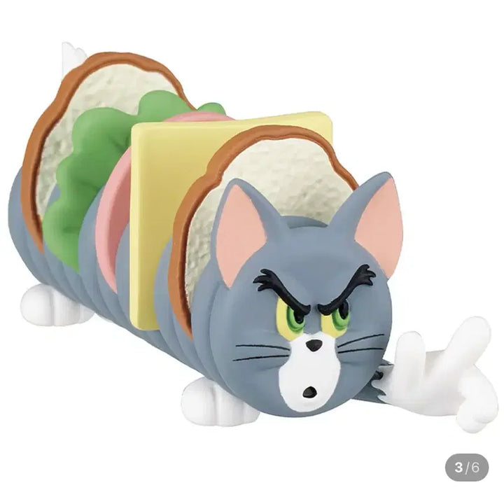 [BUNJANG] Yummy Food Series 2 Sandwich Tom Gacha Figure / 야미푸드 2탄 샌드위치 톰 가챠 피규어