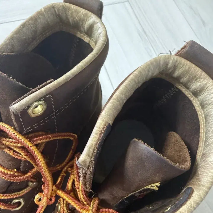 [BUNJANG] Thorogood Moc Toe Boots Brown US 8.5 / 쏘로굿 목토 부츠 브라운 265