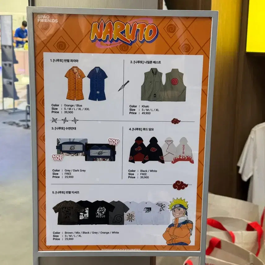 [BUNJANG] SPAO Naruto Minato Hooded Blanket (Sealed) / [미개봉] 스파오 나루토 후드담요 미나토