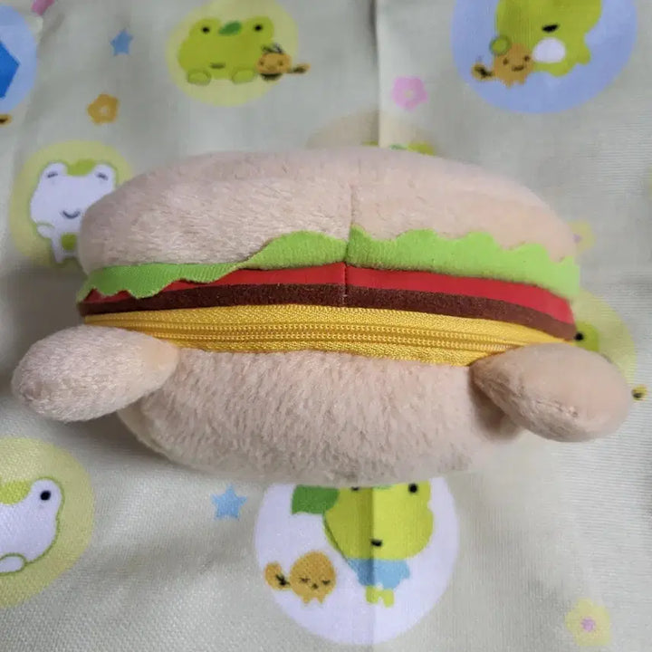 [BUNJANG] San-X Rilakkuma Classic Hamburger Pouch / 고전 산엑스 리락쿠마 햄버거 파우치
