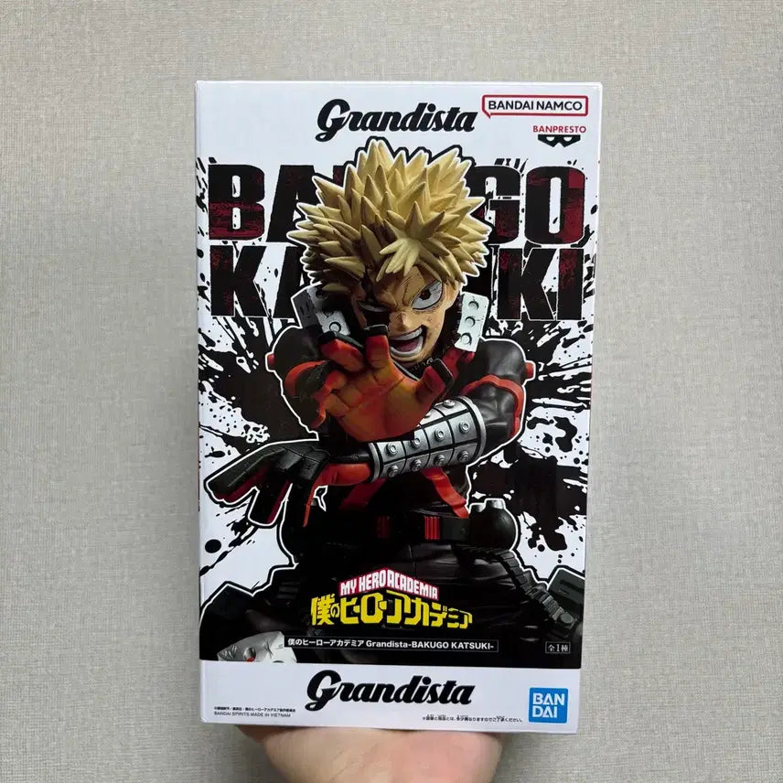 [BUNJANG] My Hero Academia Katsuki Bakugo Grandista Figure / 나의 히어로 아카데미아 나히아 히로아카 바쿠고 그란디스타 피규어