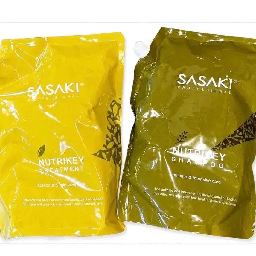 [BUNJANG] Sasaki Professional Nutri-Key Shampoo &amp; Treatment 2000ml Set / 사사키 프로페셔널 뉴트리키 샴푸/트리트먼트 2000ml