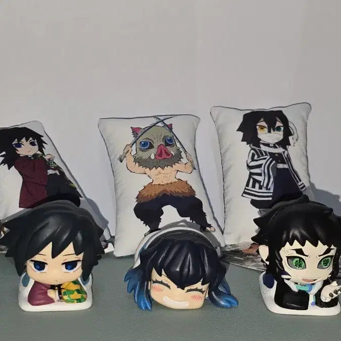 [BUNJANG] Demon Slayer: Kimetsu no Yaiba Onemutan &amp; Cushion Keychain Set / 귀멸의 칼날 오네무탄 및 쿠션 키링 세트 판매