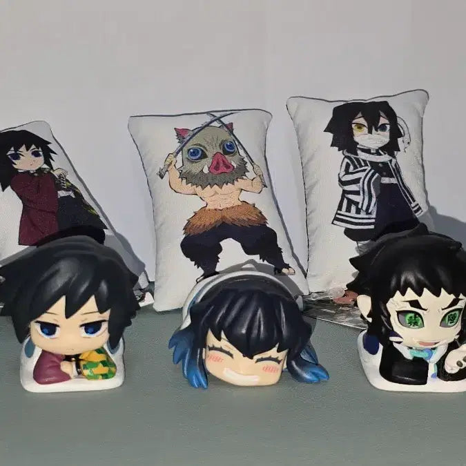 [BUNJANG] Demon Slayer: Kimetsu no Yaiba Onemutan &amp; Cushion Keychain Set / 귀멸의 칼날 오네무탄 및 쿠션 키링 세트 판매