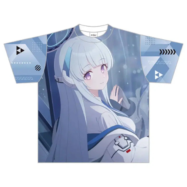 [BUNJANG] Blue Archive Akihabara Full Graphic T-Shirt Noah / 블루 아카이브 공식 정품 굿즈 아키하바라 풀 그래픽 티셔츠 노아