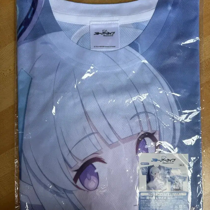 [BUNJANG] Blue Archive Akihabara Full Graphic T-Shirt Noah / 블루 아카이브 공식 정품 굿즈 아키하바라 풀 그래픽 티셔츠 노아
