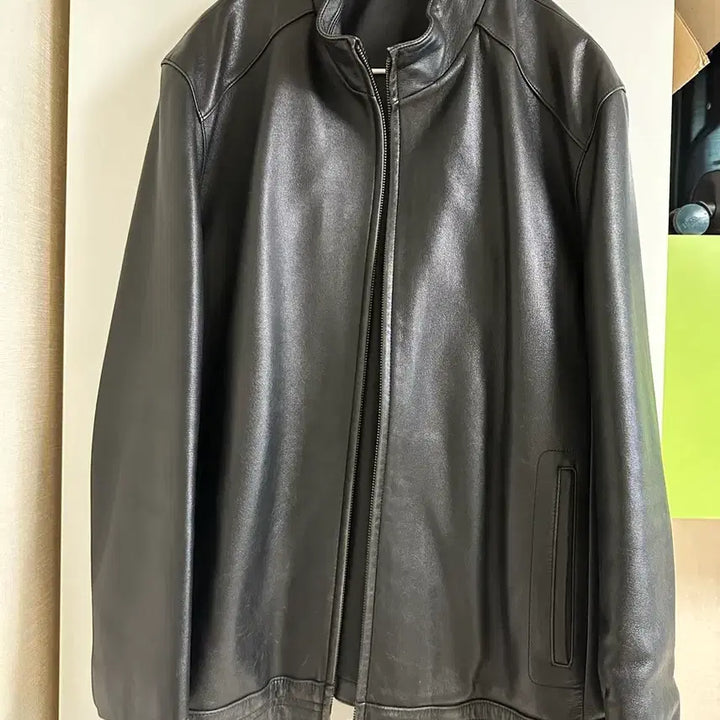 [BUNJANG] Genuine Lambskin Leather Jacket / 양가죽 레더자켓 판매합니다