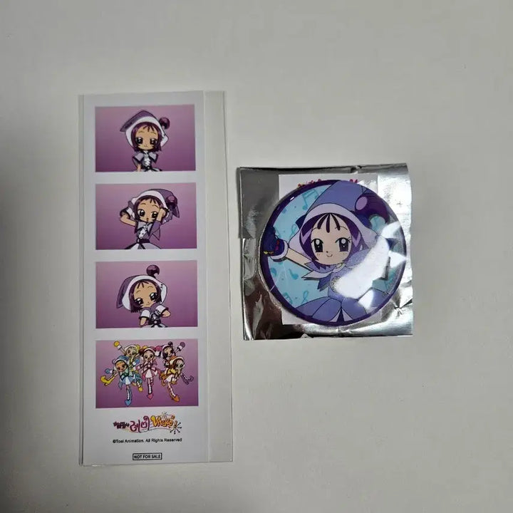[BUNJANG] Magical Doremi V-Square Pop-Up Cafe MD Goods Purple Set / 꼬마마법사레미 브이스퀘어 팝업 카페 MD 굿즈 보라 세트