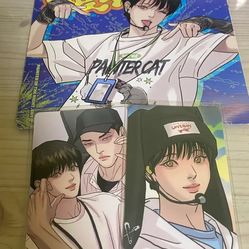[BUNJANG] Regine Sparkles Sig YH-Cheop Postcard + Photocard Set / 레진 스파클즈 시그 야화첩 엽서 + 포카 세트