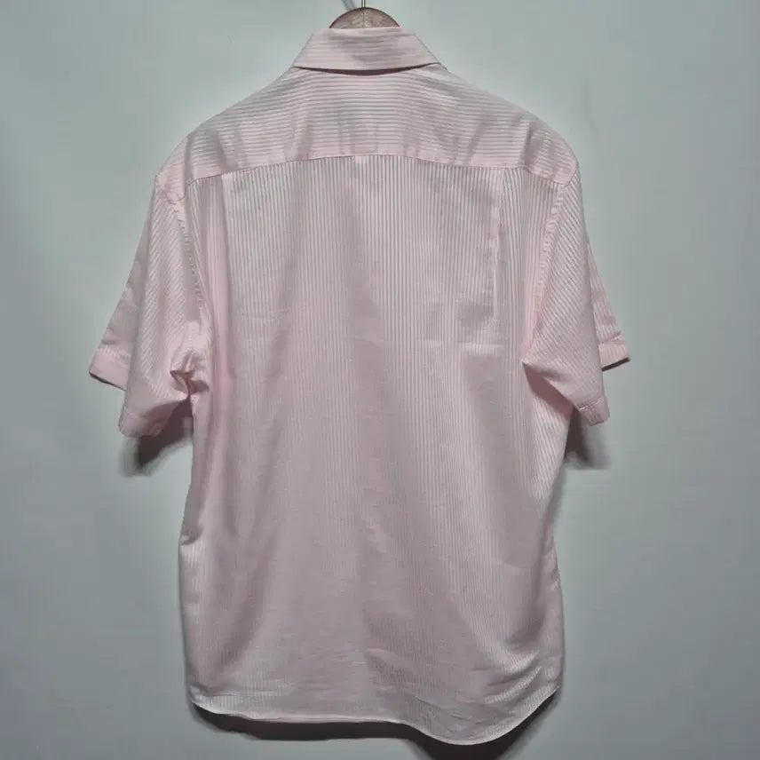 [BUNJANG] Givenchy Pink Stripe Short Sleeve Shirt Size 100 / 지방시 핑크 스트라이프 반팔 셔츠 100